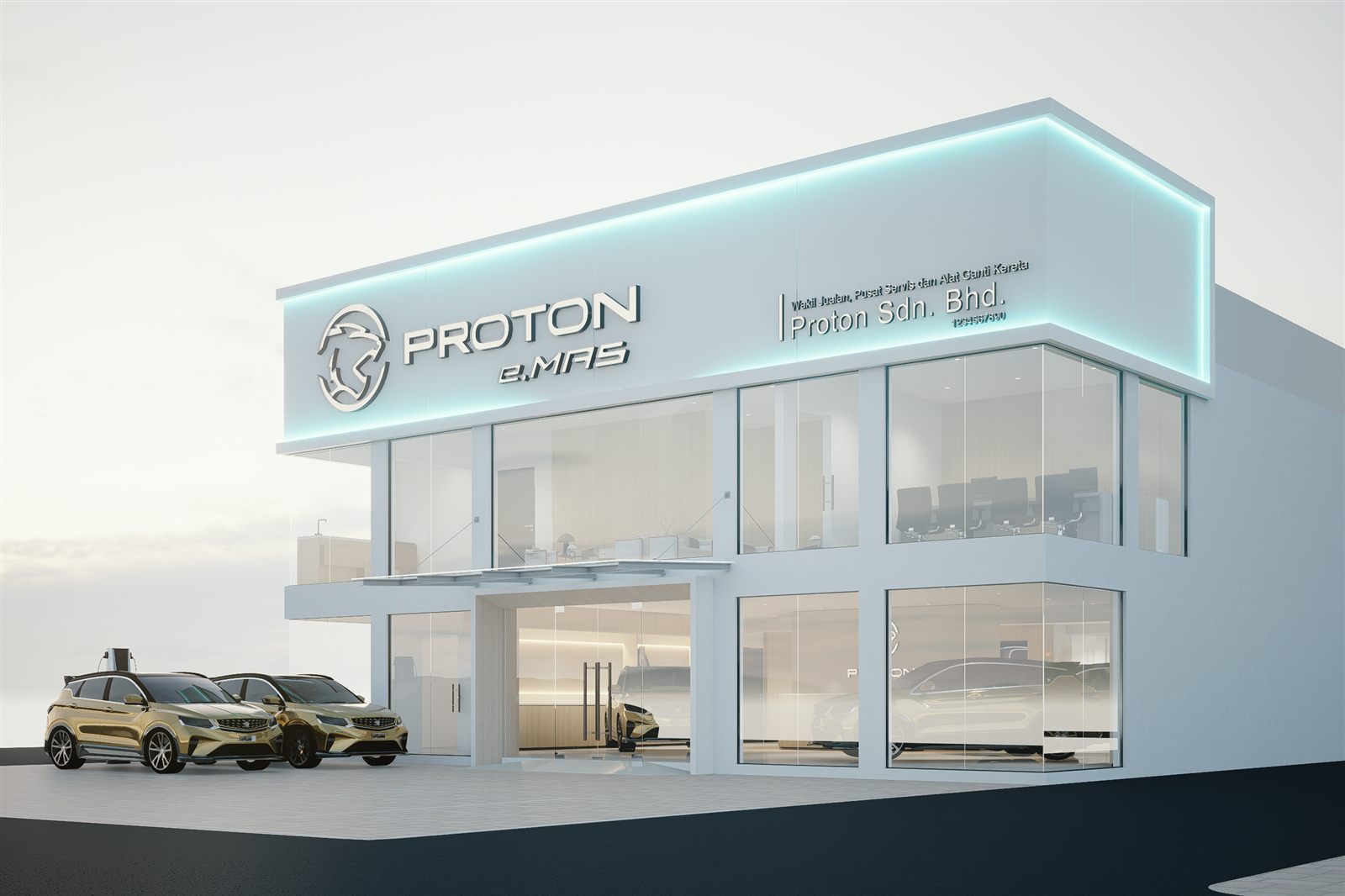 Proton Emas Showroom